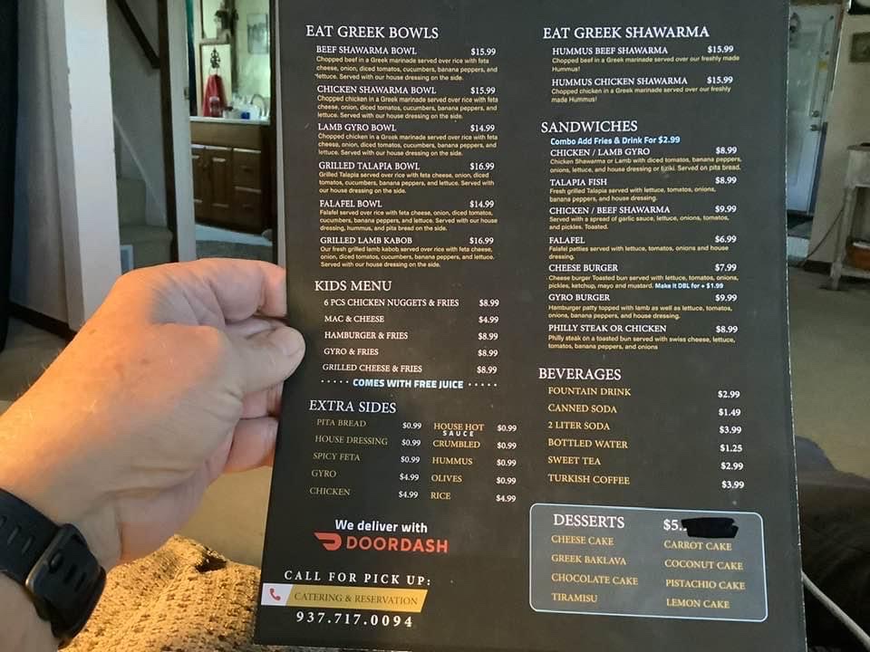 Menu Eat Greek And More-3
